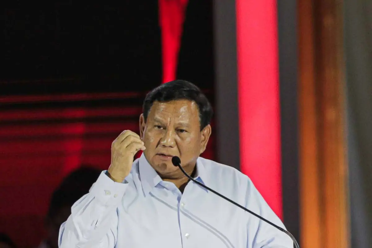 Calon Presiden saat Debat Ketiga Pemilu 2024