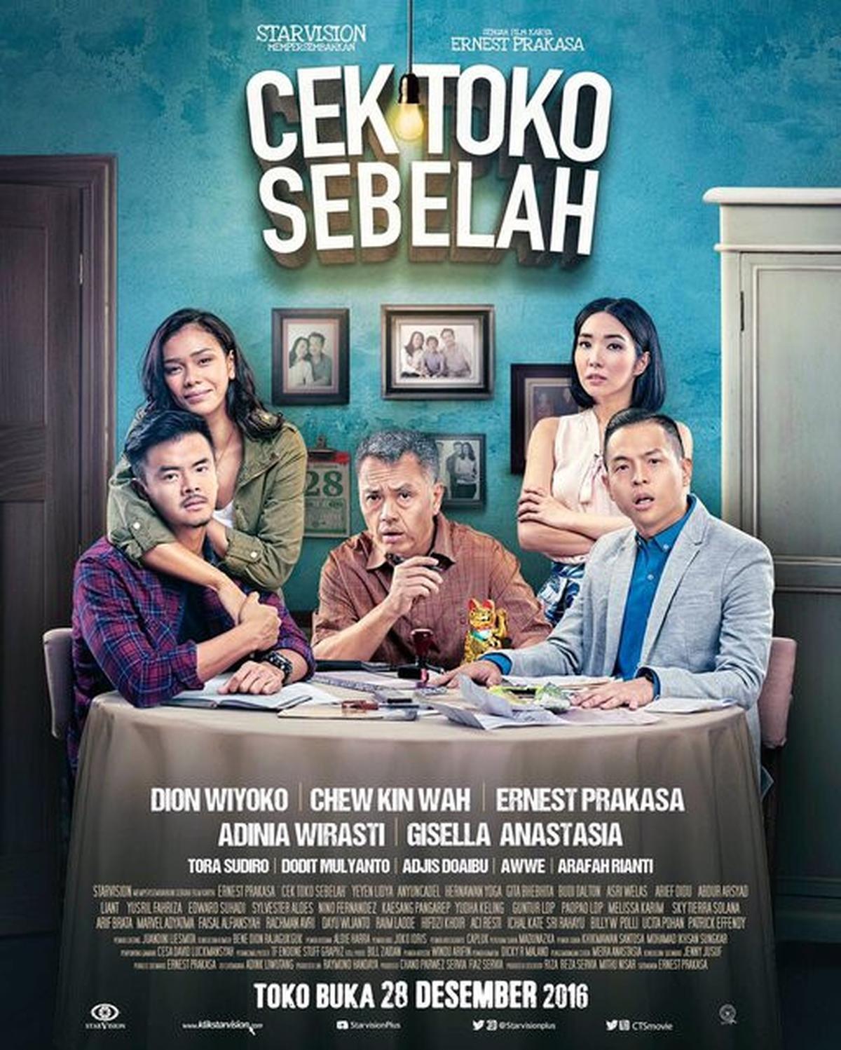 Poster Film Cek Toko Sebelah