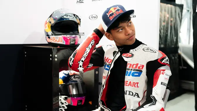 Veda Ega Sabet Posisi Start Kedua di Kualifikasi Moto3 Brasil