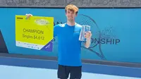 Petenis Inggris Kawinkan Gelar di Turnamen Tenis M-25 Seri 5 Bali
