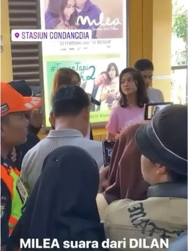 Sempat Tuai Protes, Ini 6 Momen Promo Film Milea: Suara dari Dilan di Stasiun