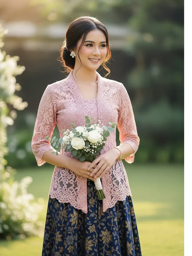 Baju Bridesmaid Atas Bawah yang Elegan (Gemini AI)