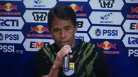 Asisten pelatih Persib Budiman Yunus memastikan timnya siap menghadapi Borneo FC. (Huyogo Simbolon(