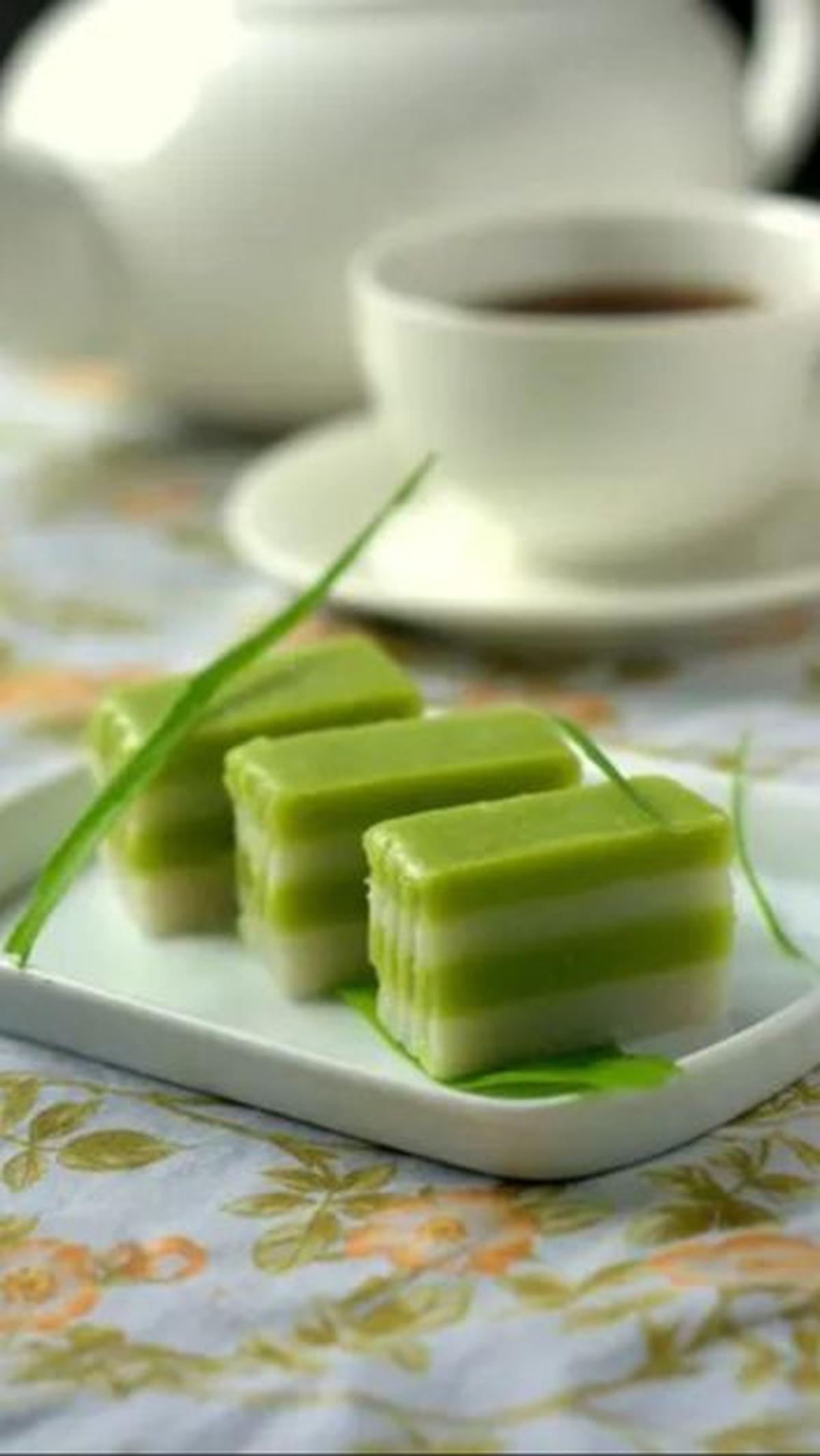Kue Lapis Kukus Tepung Hunkwe