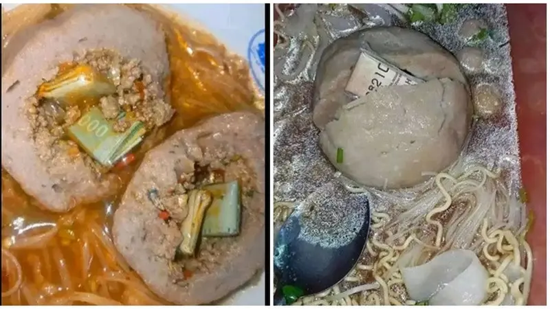 6 Potret Bakso Hadiah Uang Ini Bikin Kaget, Langsung Dapat Cashback