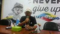 Syamsuddin Umar, pelatih tim sepak bola Sumsel. (Bola.com/Abdi Satria)