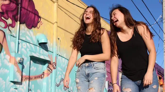 Laughing