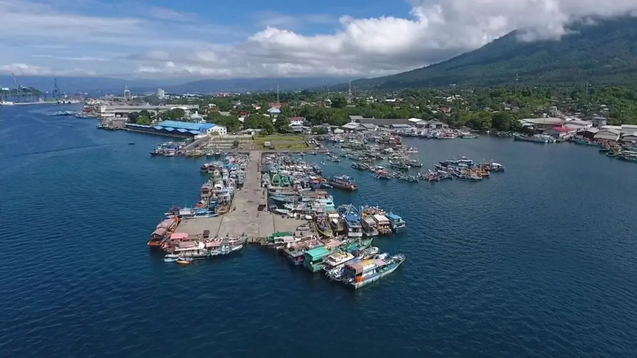 Proyek pengembangan pelabuhan perikanan berwawasan lingkungan. (Dok KKP)