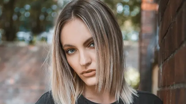 Potongan rambut rata cocok untuk panjang rambut sebahu