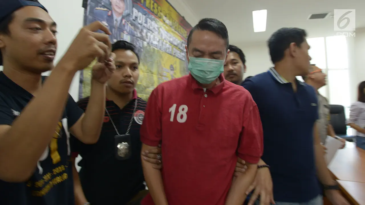 Tampang Pemobil Koboi yang Todongkan Pistol di Jakarta Pusat