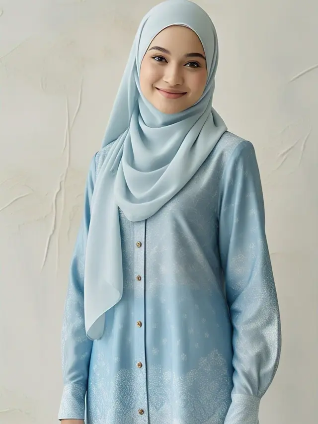 Tunik Kancing Depan Full