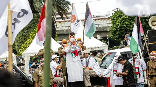 Aksi Solidaritas Dukung Palestina
