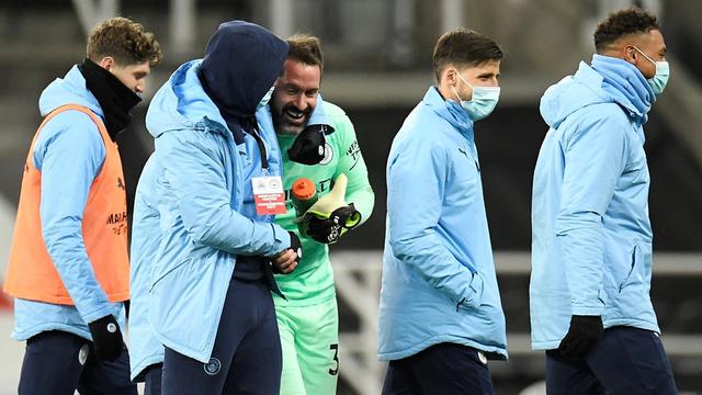 Kiper Manchester City, Scott Carson.