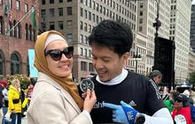 10 Potret Dimas Seto Ikut Chicago Marathon, Kehadiran Sosok ini jadi Support System saat Mengikuti Lomba