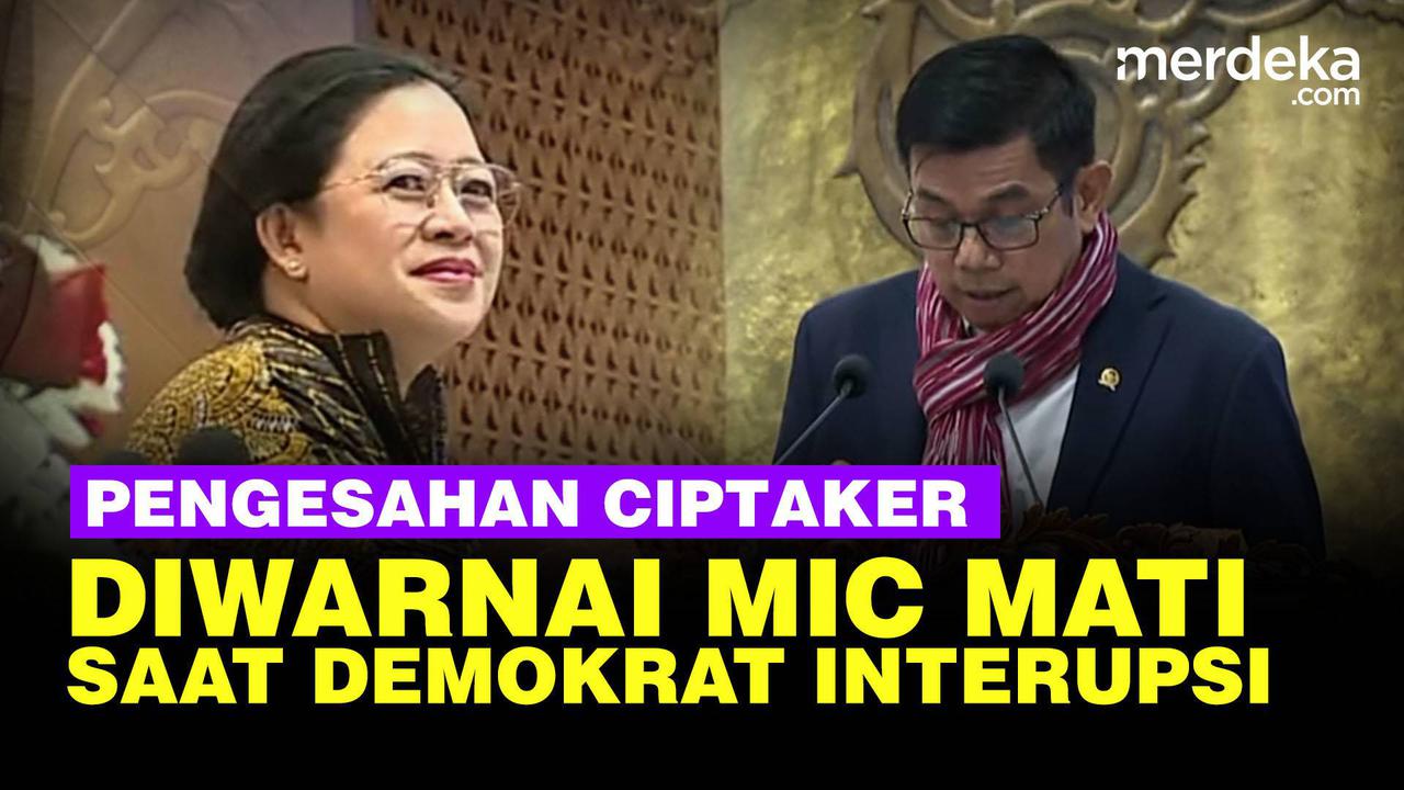 VIDEO: Momen Mic Fraksi Demokrat Mati saat Pengesahan Perpu Ciptaker, Ada Apa?