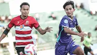 Madura United vs Persita Tangerang di BRI Liga 1 2024/2025. (Dok Persita)