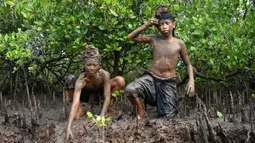 Tradisi ini diadakan sehari setelah Nyepi di Hari Raya Nyepi. (SONNY TUMBELAKA/AFP)