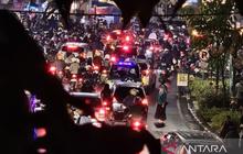 Wisata Kayutangan Malang Dipadati Pengunjung Rayakan Malam Tahun Baru 2026