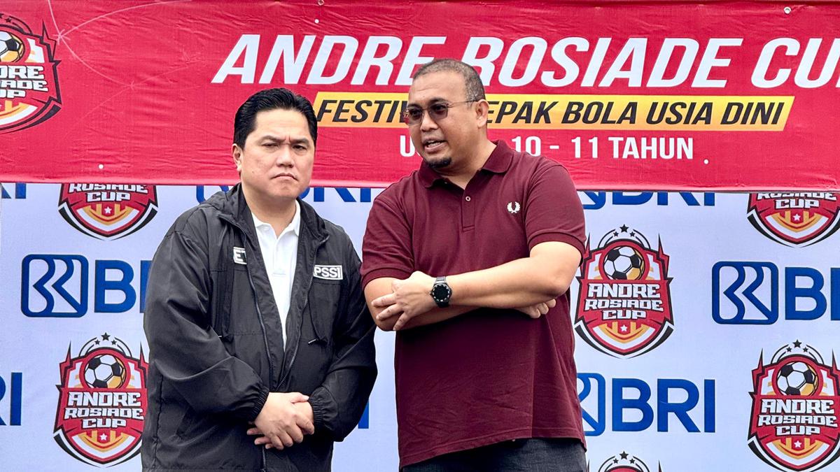 Bantu Pembinaan Usia Dini, Erick Thohir Minta Andre Rosiade Cup Berkelanjutan