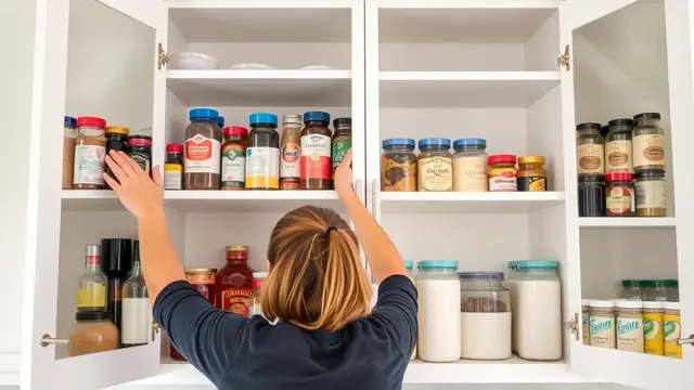 Tips Menata Isi Lemari Dapur