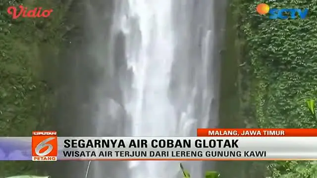 Segarnya Air Terjun Coban Glotak
