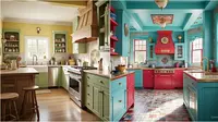 13 Kombinasi Warna Dapur Unik yang Bisa Dicoba, Tren di Tahun 2025