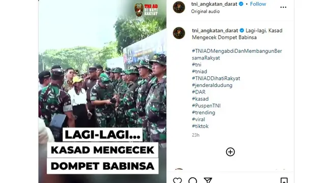 Momen Kasad Cek Dompet Babinsa Tni Isinya Bikin Syok Bisnis Liputan6