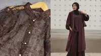 6 Tren Baju Lebaran 2025, Warna Cokelat Mahogany nan Kalem Diprediksi Mendominasi