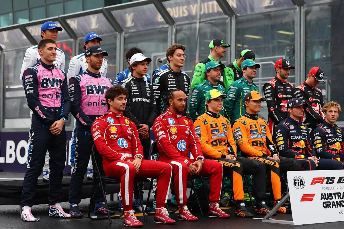 Parade pembalap Formula 1, F1