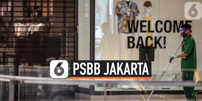 VIDEO: PSBB DKI Jakarta, Mal dan Pasar Boleh Buka Asal...