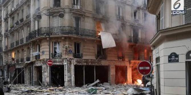 VIDEO: Ledakan Besar Toko Roti di Paris