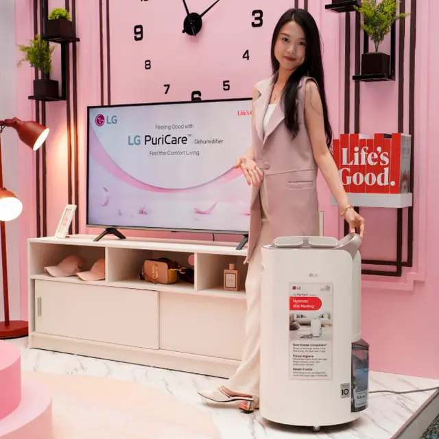 LG Hadirkan Dehumidifier Canggih, Mampu Jaga Kelembapan dan Udara Tetap Sehat!