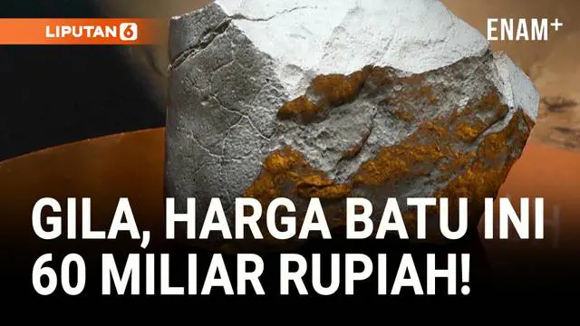 VIDEO: Batu Mars Terbesar di Bumi Dilelang 60 Miliar Rupiah!