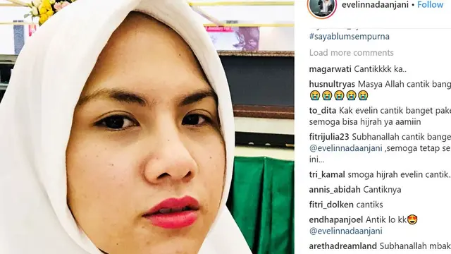 Evelyn Nada Anjani, mantan istri Aming (Instagram)