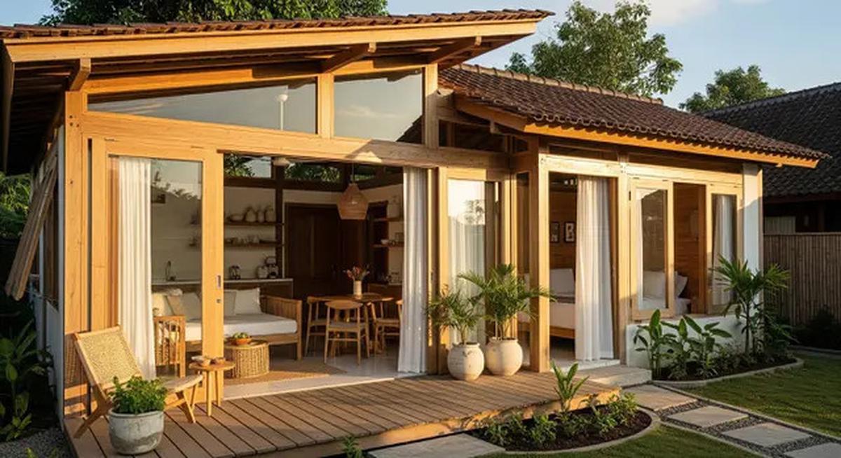 8 Inspirasi Rumah Kecil Bergaya Modern yang Tetap Asri dan Hemat Biaya di Kampung