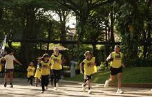 Wilio Ajak Anak Olahraga Lari Bersama Ringgo Agus Rahman di Urban Forest