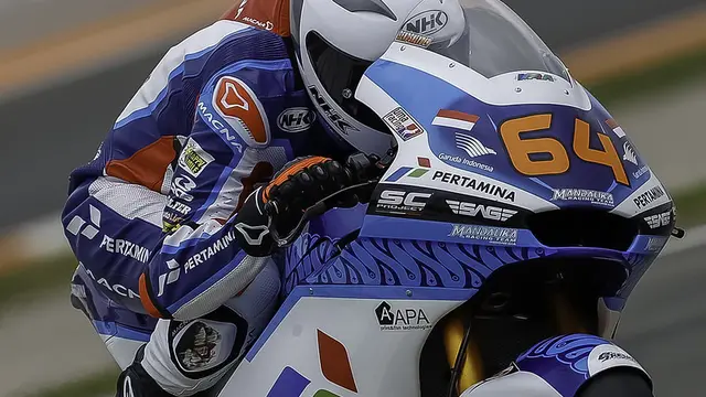 Livery Tim Pertamina Mandalika SAG Team