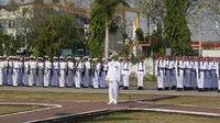 Ribuan Prajurit TNI AL Surabaya Peringati Detik-detik Proklamasi