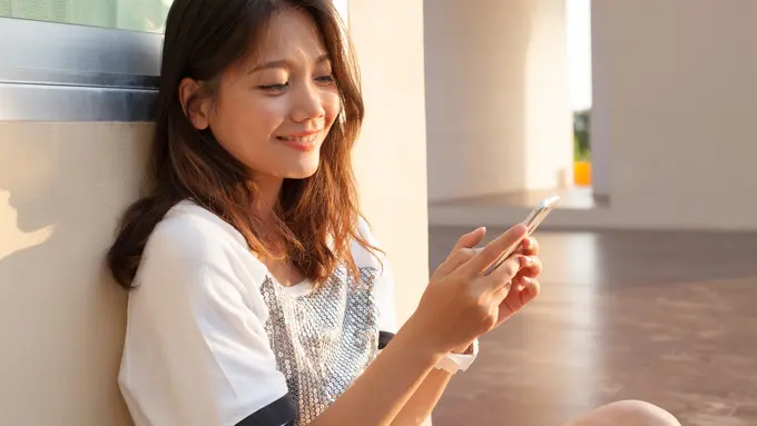 remaja melek teknologi