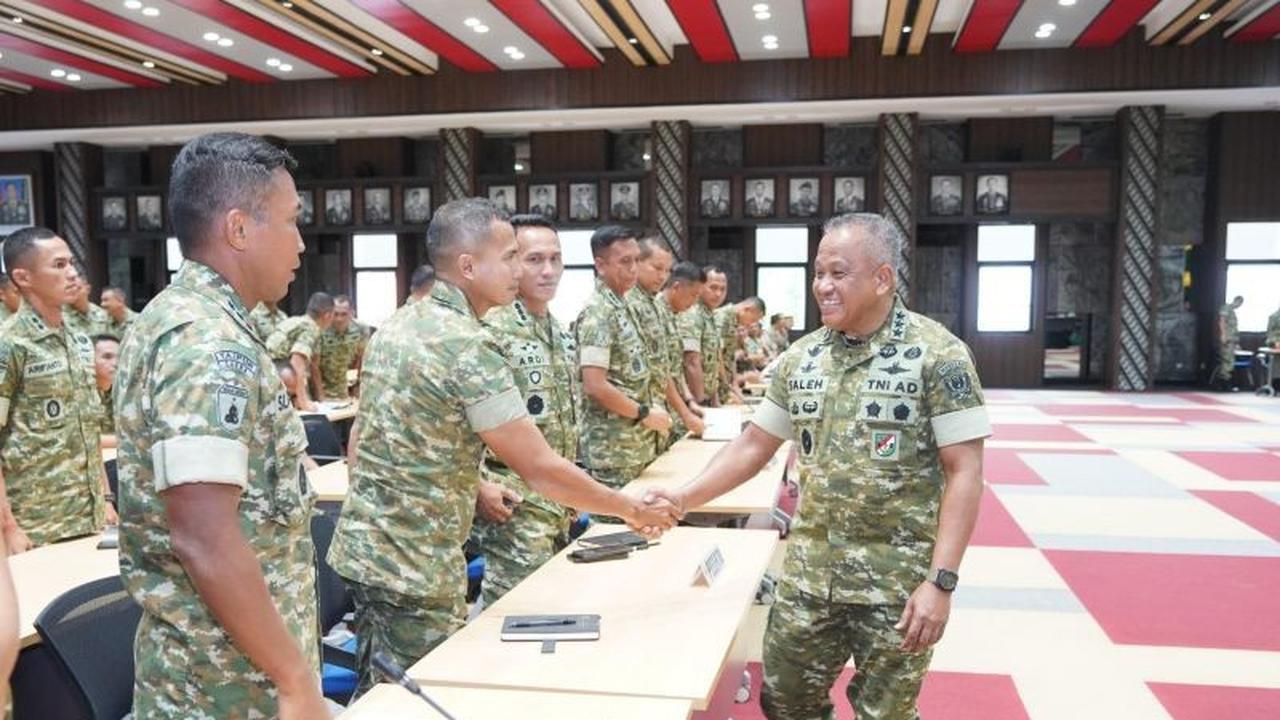 Wakasad Letjen TNI Muhammad Saleh Mustafa Motivasi Komandan Teritorial Pembangunan untuk Sinergi Kuat dan Stabilitas Wilayah