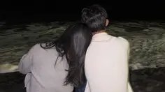 Eby dan Zahra Kencan di Pantai Malam Hari, Caption-nya Bikin Salfok