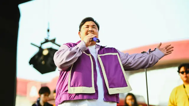 Ear Sun tampil di panggung Java Jazz 2025 di Jakarta, 30 Mei 2025. (Foto: Dok. Koleksi Pribadi Ear Sun)