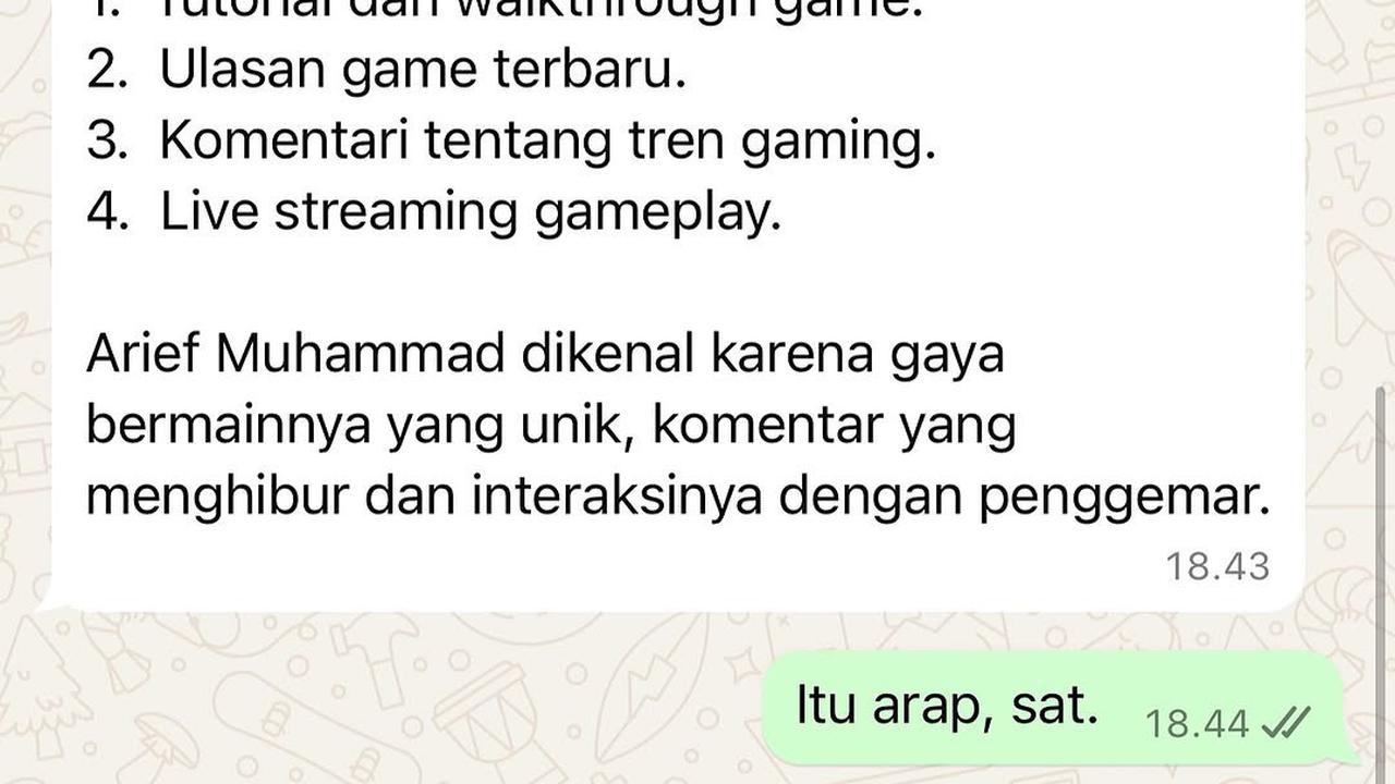8 Artis ini Coba Meta AI di WhatsApp, Hasilnya Bikin Emosi tapi Lucu