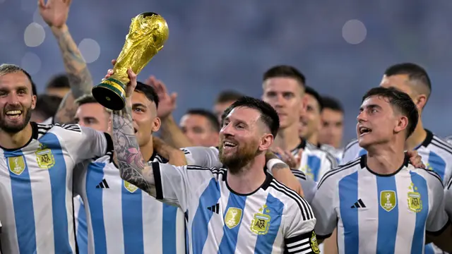 Lionel Messi Tembus 100 Gol Bersama Timnas Argentina