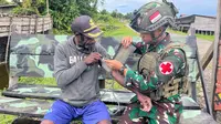 TNI Kostrad Sediakan Layanan Medis Gratis di Wilayah Terpencil Papua Pegunungan