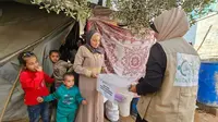NU Care-LAZISNU terus menyalurkan bantuan untuk rakyat Palestina. Bantuan diberikan sejak konflik kemanusiaan pecah di Gaza, pada 7 Oktober 2023 (Istimewa)