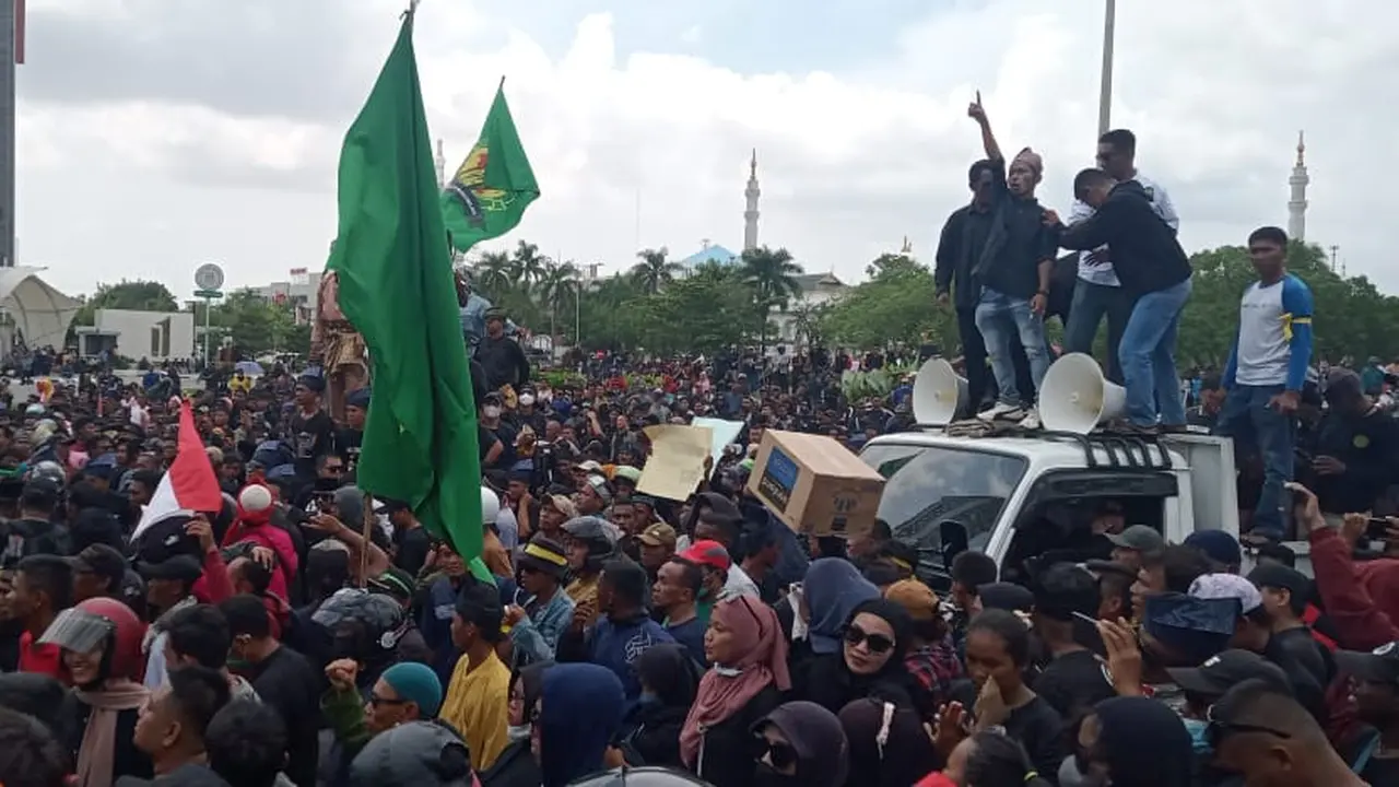 Demo di BP Batam