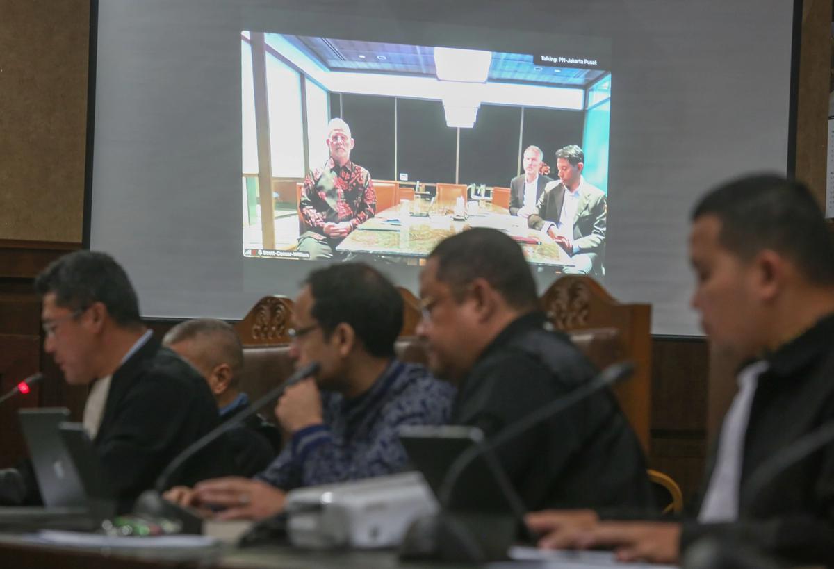 FOTO: Sidang Dugaan Korupsi Chromebook Hadirkan Saksi Google Secara Virtual