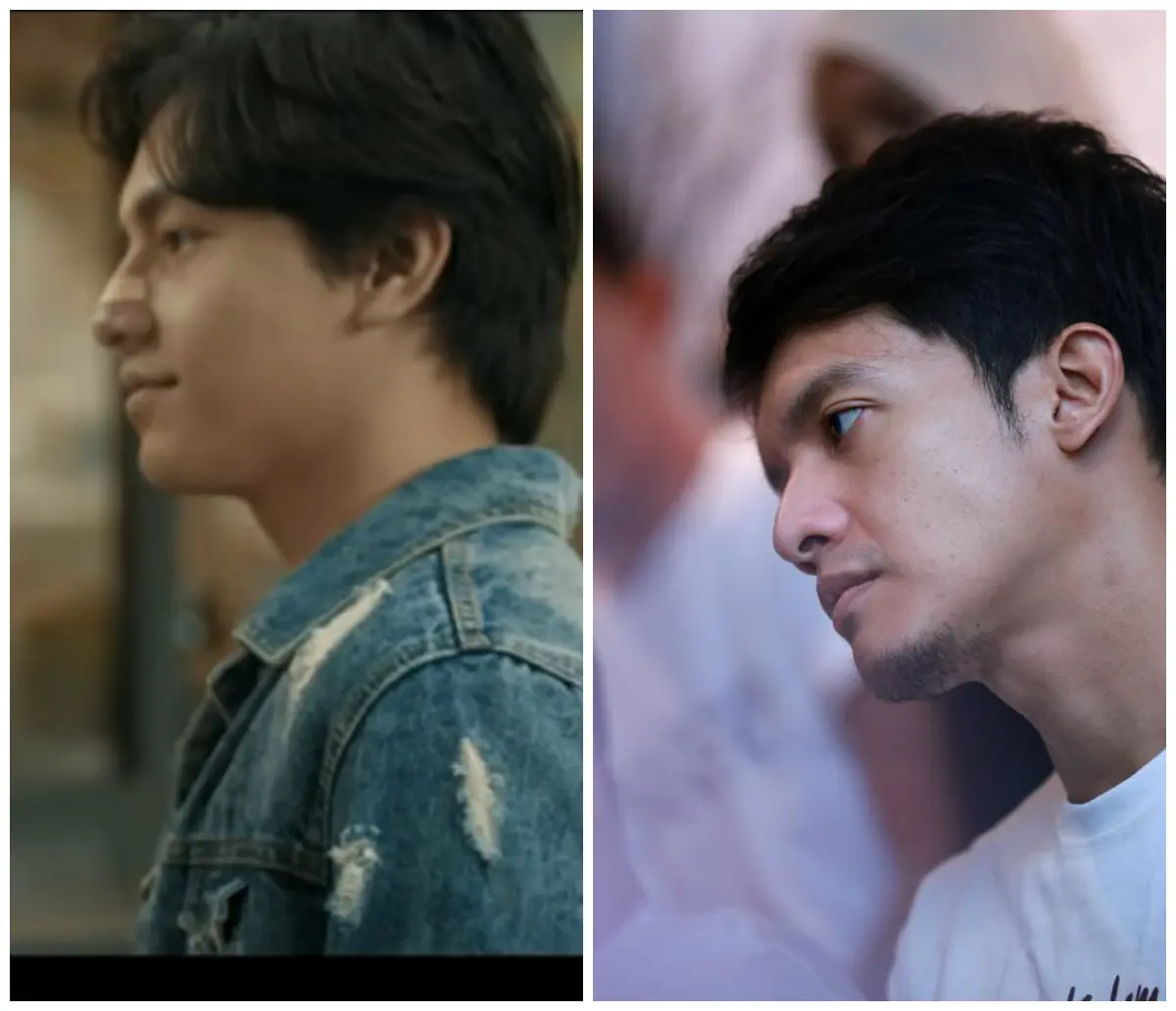 Kalau dilihat dari samping begini, Jefri Nichol mirip dengan Dimas Seto. Setuju? (Bintang Pictures/YouTube Channel Last Child)