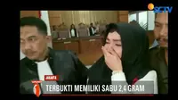 Terdakwa Roro Fitria terbukti secara sah melakukan tindak pidana memiliki narkotika jenis sabu seberat 2,4 gram.